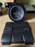 Pioneer Subwoofer & Versterker Set, Auto diversen, Autospeakers, Ophalen of Verzenden, Gebruikt