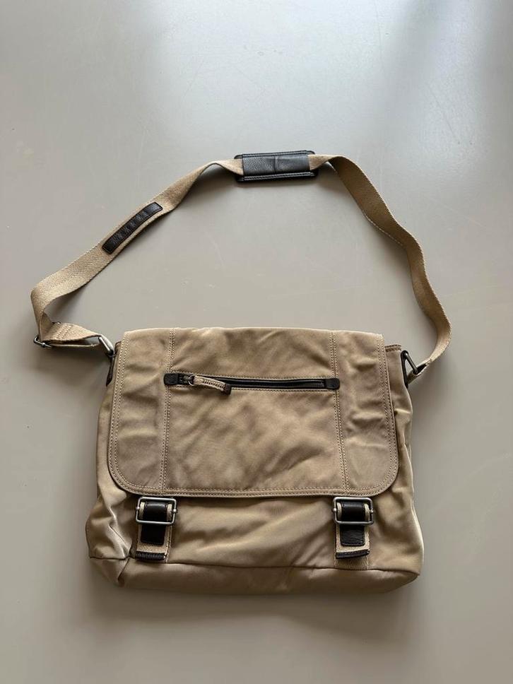 Banana Republic Schoudertas Beige, Sieraden, Tassen en Uiterlijk, Tassen | Schoudertassen, Zo goed als nieuw, Overige merken, Beige