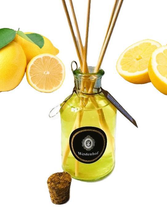 Westenhof - Geurstokjes Citroen - 100% Natuurproduct - 125ml, Huis en Inrichting, Woonaccessoires | Overige, Nieuw, Verzenden