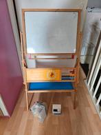 Schoolbord 2 kanten White bord- krijt bord, Ophalen