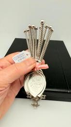 12 gave ijslepels. Van Kempen 1895!, Antiek en Kunst, Antiek | Goud en Zilver, Ophalen of Verzenden, Zilver