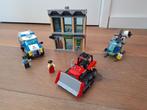 Lego City 60140 - Bankoverval met Bulldozer, Kinderen en Baby's, Speelgoed | Duplo en Lego, Ophalen of Verzenden, Gebruikt, Complete set