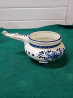 steelpan delfts blauw vintage, Ophalen of Verzenden