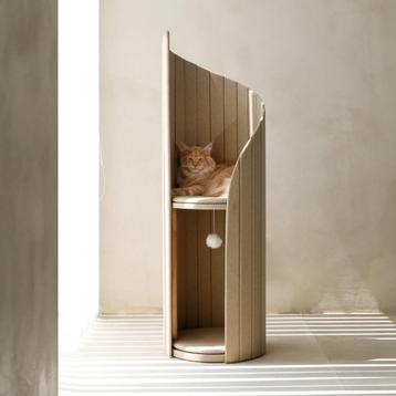 Meoof Time Travel Tower Cat Tree - Oatmeal beschikbaar voor biedingen
