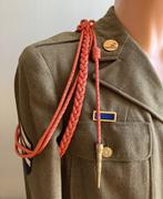 US WW2 Belgian Fourragère - Schouder Koord  , Verzamelen, Militaria | Tweede Wereldoorlog, Verzenden, Landmacht, Amerika, Embleem of Badge