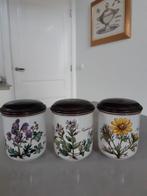Set van 3 Voorraadpotten Villeroy en Boch Botanica, Overige typen, Ophalen of Verzenden, Zo goed als nieuw, Overige stijlen