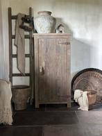 Eendeurskast Keci Driftwood/ Old Wood, Huis en Inrichting, Kasten | Overige, Ophalen of Verzenden, Nieuw