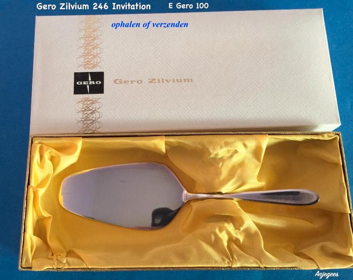 E GERO 100  Invitation 246 Zilvium Verzilverd, Antiek en Kunst, Antiek | Bestek, Ophalen