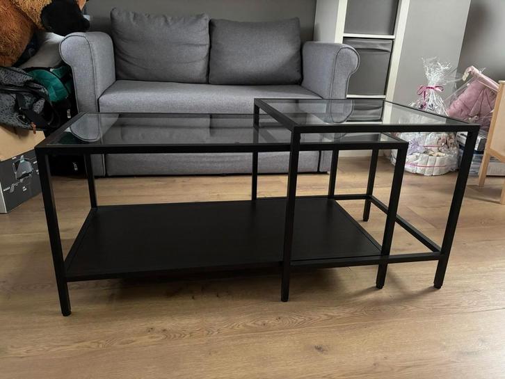 Ikea Vittsjö Salontafel, Huis en Inrichting, Tafels | Salontafels, Gebruikt, Minder dan 50 cm, 50 tot 100 cm, 100 tot 150 cm, Rechthoekig