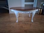 Salontafel landelijke, Huis en Inrichting, Tafels | Bijzettafels, 45 tot 60 cm, Gebruikt, Klassiek, Ovaal