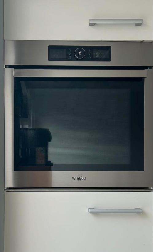 Whirpool inbouwoven, Witgoed en Apparatuur, Ovens, Zo goed als nieuw, Inbouw, Oven met grill, 45 tot 60 cm, 45 tot 60 cm, Hete lucht