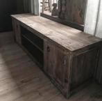 ~Stoer Sober Landelijk Houten Tv-Meubel/Wandmeubel~, Huis en Inrichting, Ophalen of Verzenden, Zo goed als nieuw