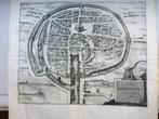 Zeeland, de stad Middelburg 1400, Stadsplattegrond, 1696, Antiek en Kunst, Verzenden