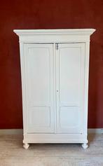 Meidenkast vintage in wit, Antiek en Kunst, Ophalen