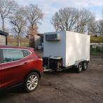 Koel/vries aanhanger met aggregaat en 220v aansluiting, Ophalen, Gebruikt