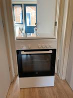 Beko fsm62010dw gasfornuis met oven, Witgoed en Apparatuur, Fornuizen, Ophalen, 4 kookzones, Zo goed als nieuw, Gas