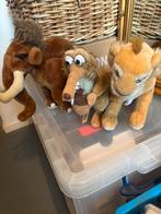 3 knuffels van Ice Age, Ophalen of Verzenden, Zo goed als nieuw