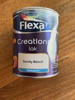 Flexa Creations lak Sandy Beach, Doe-het-zelf en Verbouw, Ophalen, Zo goed als nieuw, Beige, Lak