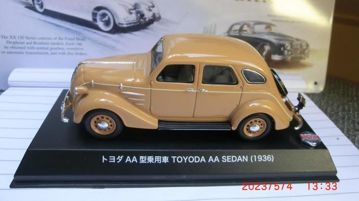 Toyota AA 1:43, Hobby en Vrije tijd, Modelauto's | 1:43, Nieuw, Auto, Overige merken, Ophalen of Verzenden