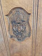 Antieke 2-delige Amsterdamse Eiken Kast, Antiek en Kunst, Antiek | Meubels | Kasten, Ophalen