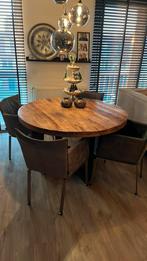 Eethoek, Huis en Inrichting, Tafels | Eettafels, Ophalen, 100 tot 150 cm, Rond, 50 tot 100 cm