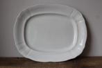 Oude brocante serveer schaal Regout off white Pronck & Praal, Ophalen of Verzenden