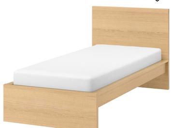 Eenpersoons bed Ikea Malm 90x200 cm nieuw beschikbaar voor biedingen
