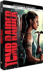 Tomb Raider 4K Ultra HD 3D 2D Blu Ray Limited Steelbook., Cd's en Dvd's, Ophalen of Verzenden, Actie, Nieuw in verpakking