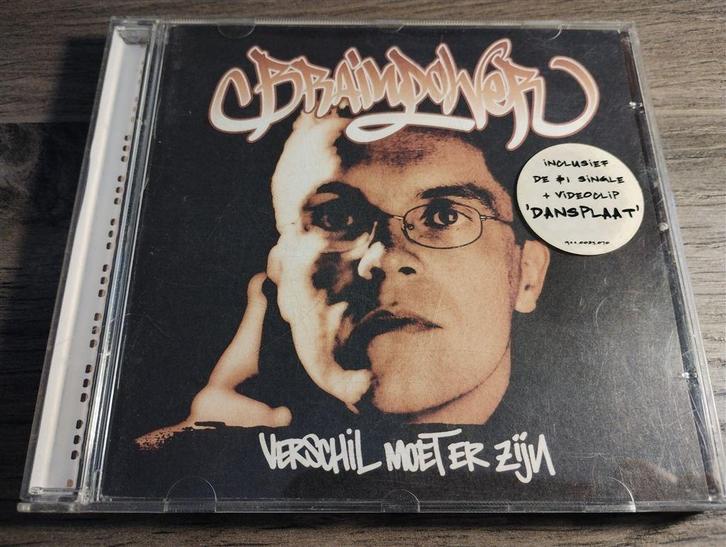 Brainpower - Verschil Moet Er Zijn, Cd's en Dvd's, Cd's | Hiphop en Rap, Zo goed als nieuw, 1985 tot 2000, Ophalen of Verzenden
