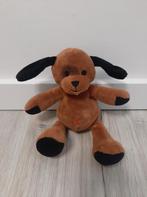 Knuffel Hema hond bruin kruisje buik K7607, Ophalen of Verzenden, Zo goed als nieuw, Beer