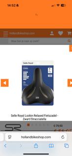 Fietszadel - Comfortabel en nieuw!, Fietsen en Brommers, Fietsonderdelen, Algemeen, Nieuw, Ophalen of Verzenden, Zadel