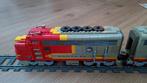 LEGO Santa Fe Super Chief set + véél 9v track, Kinderen en Baby's, Speelgoed | Duplo en Lego, Ophalen of Verzenden, Gebruikt, Complete set