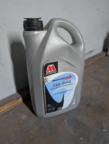 Millers oils CSS 10W40 | Motorsport | semi synthetisch | 5 L beschikbaar voor biedingen