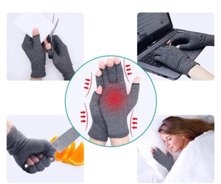 1 paar compressiehandschoenen, Diversen, Verpleegmiddelen, Nieuw, Ophalen of Verzenden