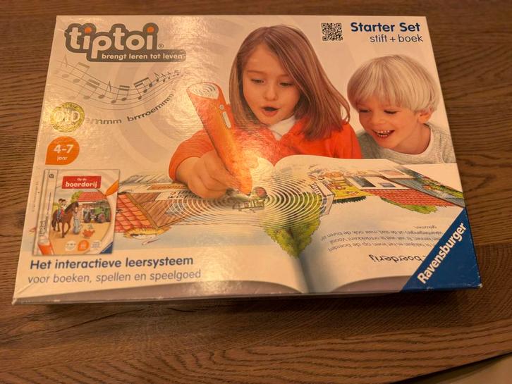 Tiptoi Boerderij + Dierenrijk - Zo goed als nieuw!, Kinderen en Baby's, Speelgoed | Educatief en Creatief, Zo goed als nieuw, Ontdekken