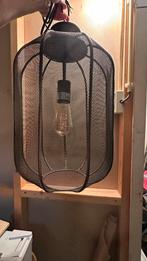 Plafondlamp metaal gaas - ‘lantaarn’, Ophalen, Zo goed als nieuw, Rond