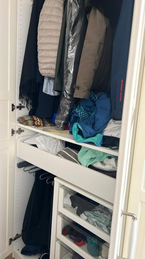 2 Pax Kledingkasten (2m breed, 2,36m hoog), Huis en Inrichting, Kasten | Kledingkasten, Gebruikt, 200 cm of meer, 150 tot 200 cm