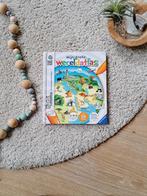 Tiptoi boek mijn grote wereldatlas, Ophalen of Verzenden, Zo goed als nieuw, Met geluid