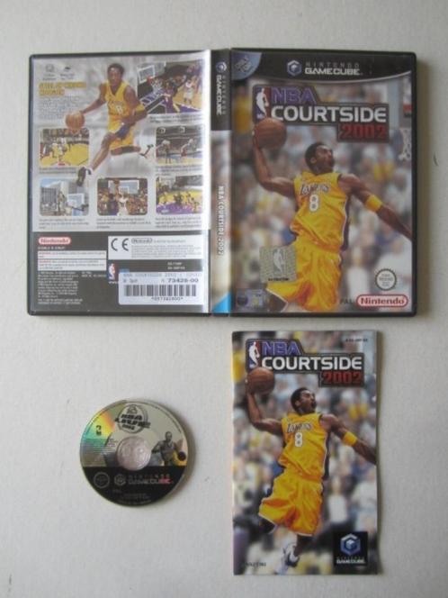NBA Courtside Nintendo Gamecube, Spelcomputers en Games, Games | Nintendo GameCube, Sport, 3 spelers of meer, Vanaf 3 jaar, Ophalen of Verzenden