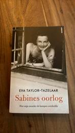 Eva Taylor-Tazelaar - Sabines oorlog, Boeken, Verzenden, Zo goed als nieuw, Eva Taylor-Tazelaar