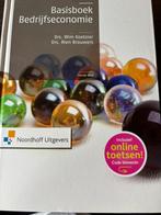 Wim Koetzier - Basisboek bedrijfseconomie, Wim Koetzier; Rien Brouwers, Ophalen of Verzenden, Management, Zo goed als nieuw