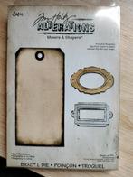Sizzix Tim Holtz Alterations Movers & Shapers Die, Hobby en Vrije tijd, Scrapbooking, Ophalen of Verzenden, Nieuw, Frame of Mal