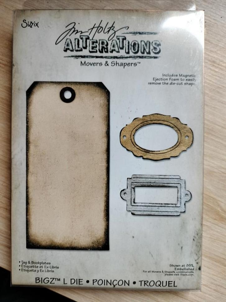 Sizzix Tim Holtz Alterations Movers & Shapers Die, Hobby en Vrije tijd, Scrapbooking, Nieuw, Frame of Mal, Sizzix, Ophalen of Verzenden
