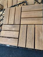 Ikea Runnen houten terrastegels - 21 stuks, Ophalen of Verzenden, Gebruikt, Hout