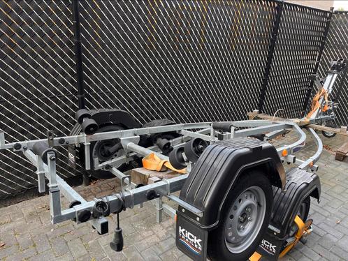 2 x overjarige boottrailer, Watersport en Boten, Bootonderdelen, Motorboot, Ophalen of Verzenden