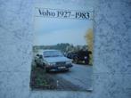 2 speciale Volvo boeken in 1 koop ! 1927-1983.-1987, Gelezen, Volvo, Volvo, Verzenden