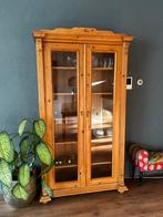 Mooie vitrine/ Servies kast, Ophalen, Gebruikt, 100 tot 150 cm, 150 tot 200 cm