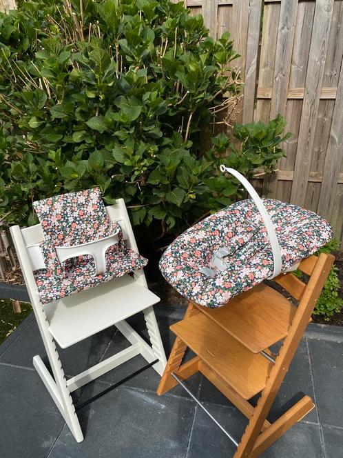 Hoes voor newborn stokke + kussenset kinderstoel tripp trapp, Kinderen en Baby's, Kinderstoelen, Nieuw, Meegroeistoel, Stoelverkleiner