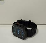 Apple Watch Ultra 2 Zwart | Krasvrij | Batt 100% | Garantie, Apple, Zwart, IOS, Ophalen of Verzenden
