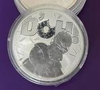 1 ounce .999 zilveren munt Homer Simpson, Ophalen of Verzenden, Noord-Amerika, Losse munt, Zilver